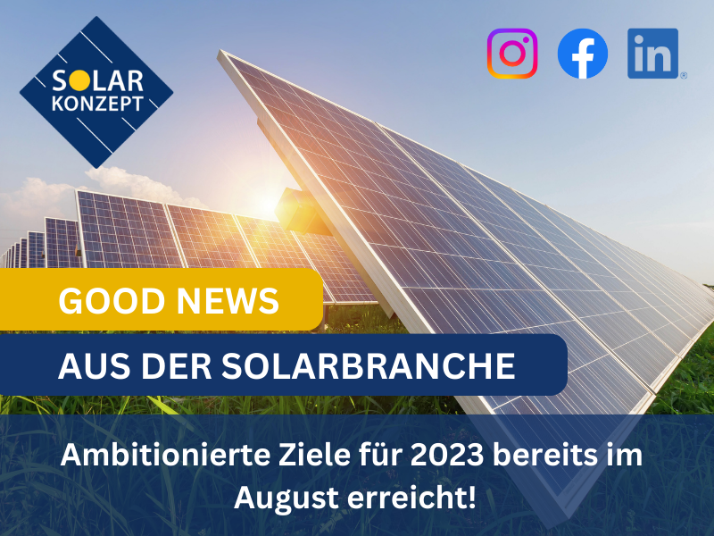 Good News Aus Der Solarbranche