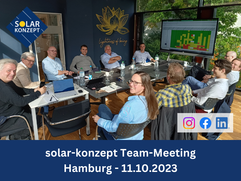 Team-Meeting in Hamburg Oktober 2023