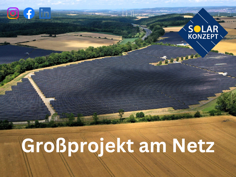 Großprojekt am Netz