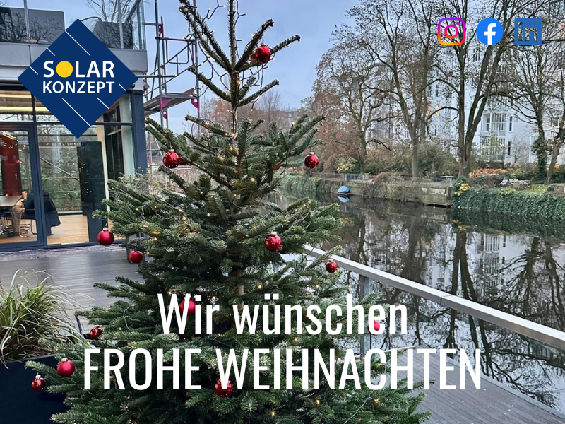 Wir wünschen frohe Weihnachten